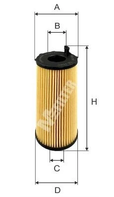 MFILTER olajszűrő - TE 4060 - TothCarparts