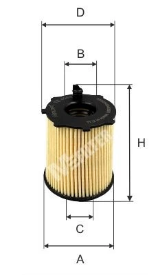 MFILTER olajszűrő - TE 4068 - TothCarparts
