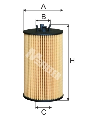MFILTER olajszűrő - TE 648 - TothCarparts