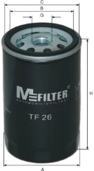 MFILTER olajszűrő - TF 26 - TothCarparts