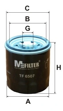MFILTER olajszűrő - TF 6507 - TothCarparts