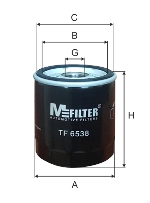 MFILTER olajszűrő - TF 6538 - TothCarparts