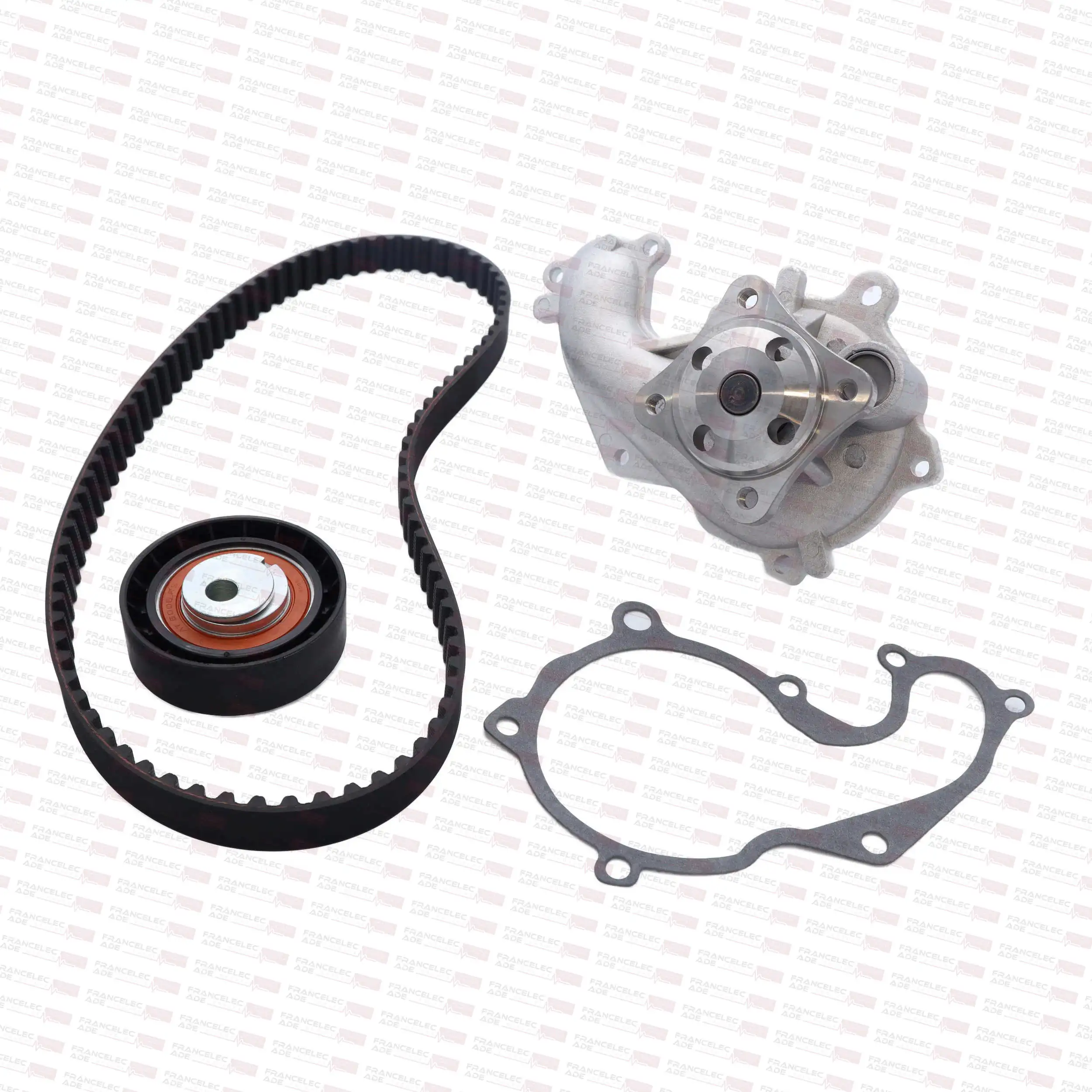 Francelec-ADE Vízpumpa + fogasszíj készlet - KD389P1 - TothCarparts