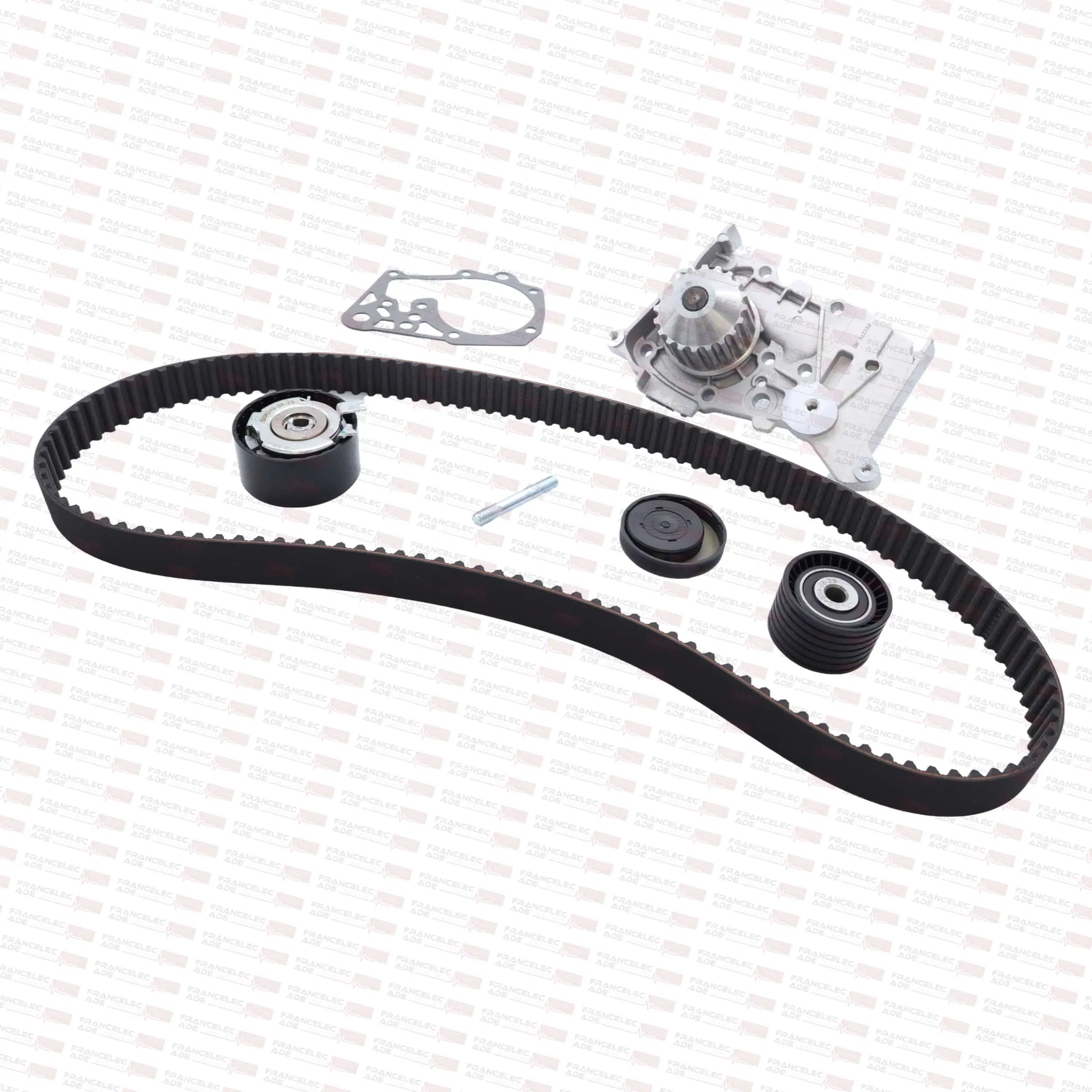 Francelec-ADE Vízpumpa + fogasszíj készlet - KD9711P4 - TothCarparts
