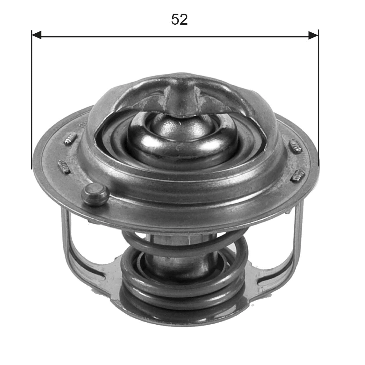 GATES termosztát, hűtőfolyadék - TH35682G1 - TothCarparts