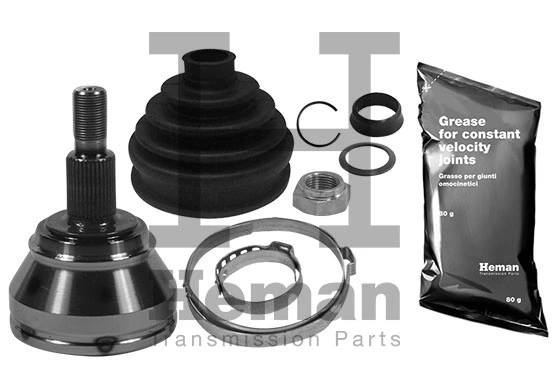 HEMAN csuklókészlet, hajtótengely - TJ03120 - TothCarparts