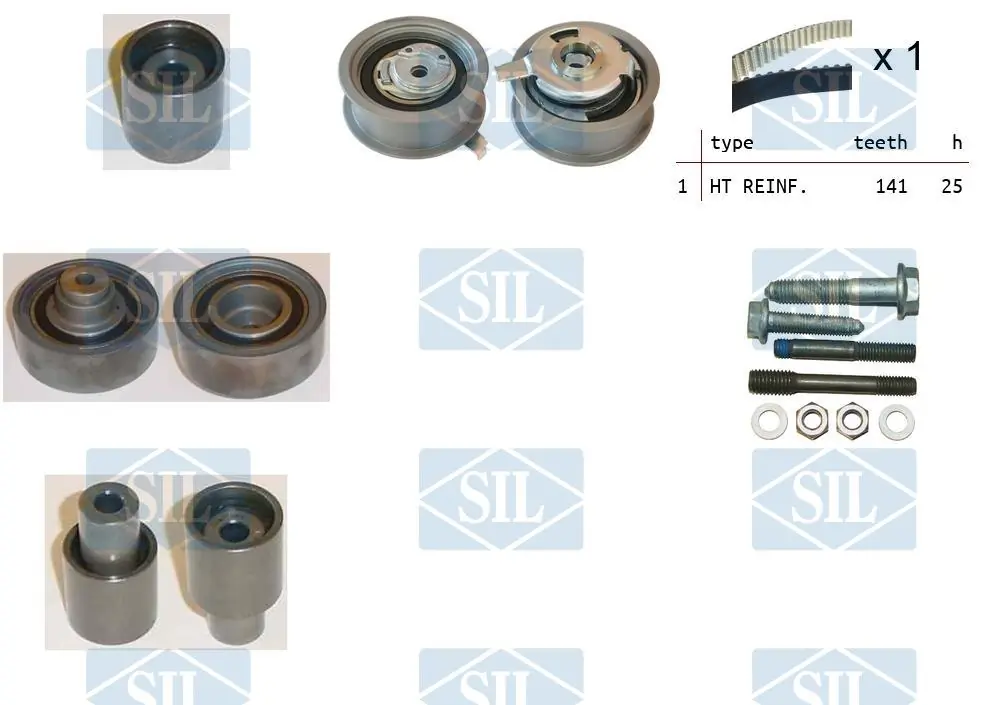 Saleri SIL Fogasszíjkészlet - TK1059 - TothCarparts