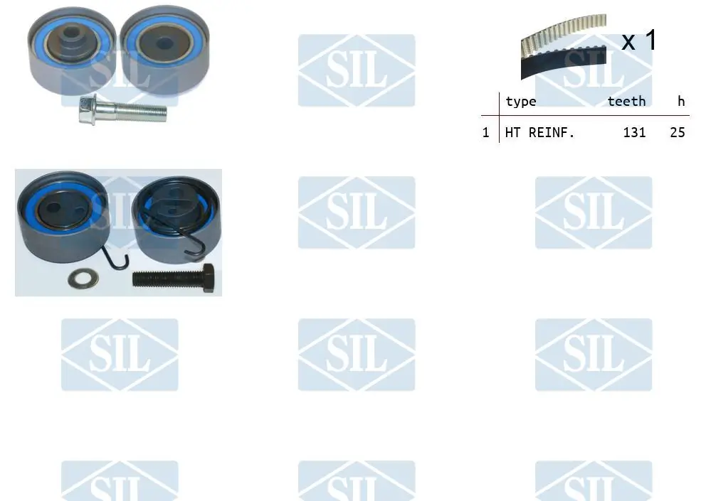 Saleri SIL Fogasszíjkészlet - TK1062 - TothCarparts
