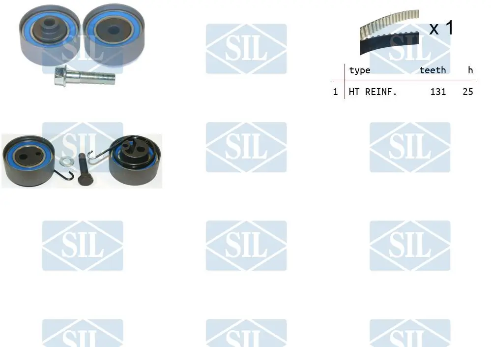 Saleri SIL Fogasszíjkészlet - TK1063 - TothCarparts