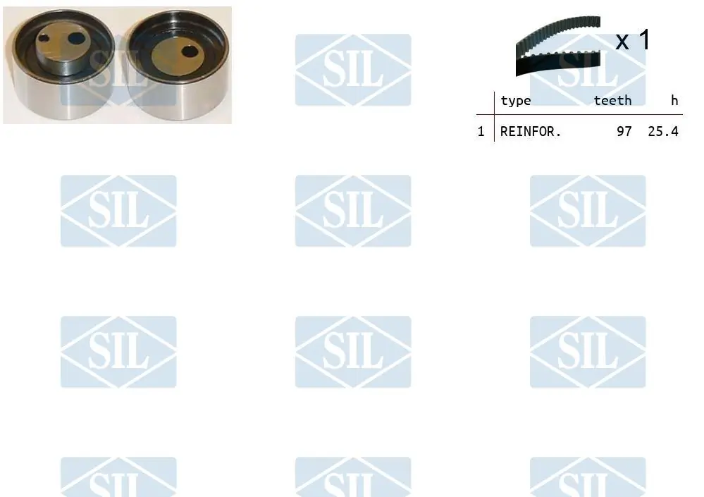 Saleri SIL Fogasszíjkészlet - TK1090 - TothCarparts