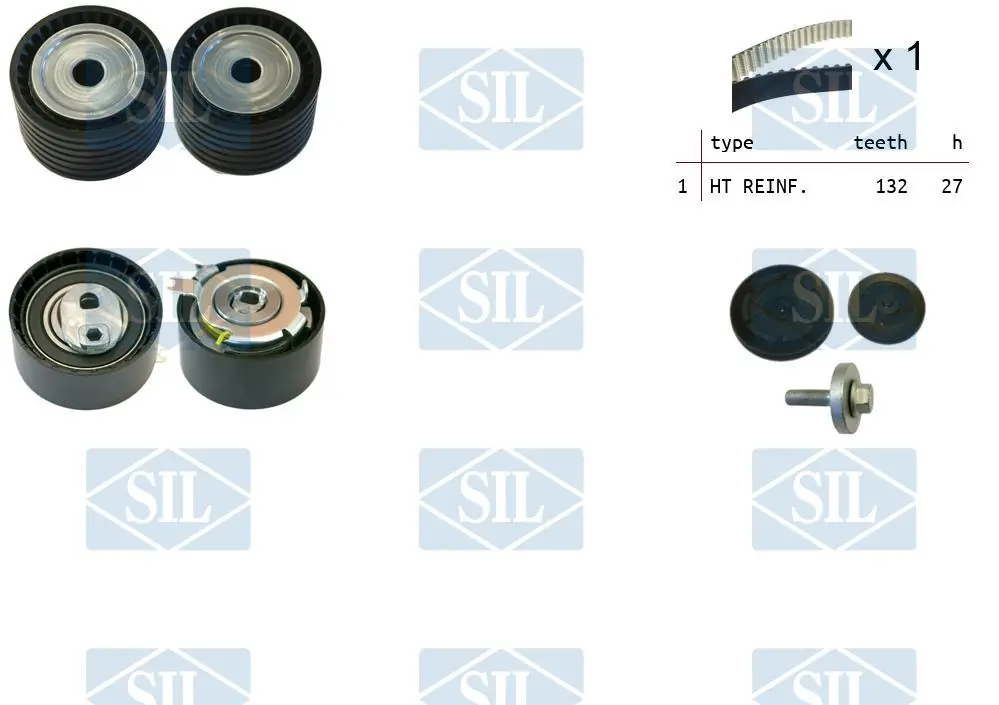 Saleri SIL Fogasszíjkészlet - TK1298 - TothCarparts