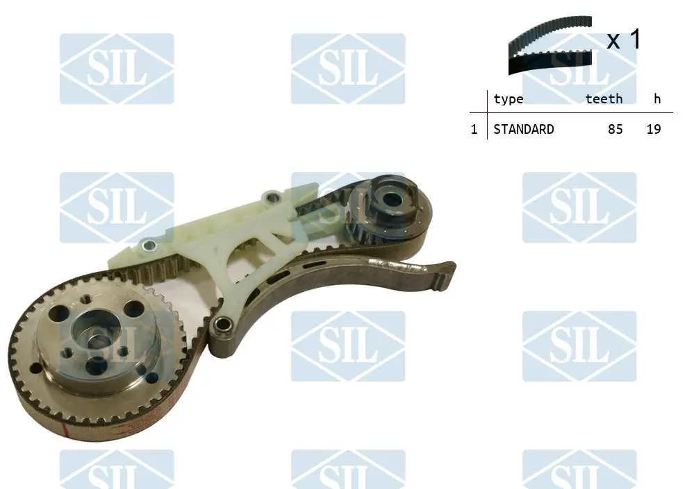 Saleri SIL Fogasszíjkészlet - TK1390 - TothCarparts