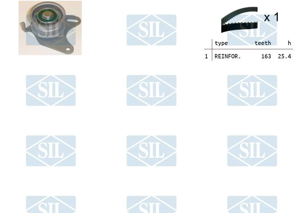 Saleri SIL Fogasszíjkészlet - TK1456 - TothCarparts