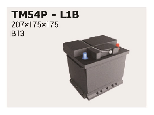 IPSA Indító akkumulátor - TM54P - TothCarparts