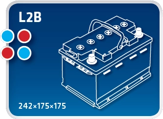 IPSA Indító akkumulátor - TM60P - TothCarparts