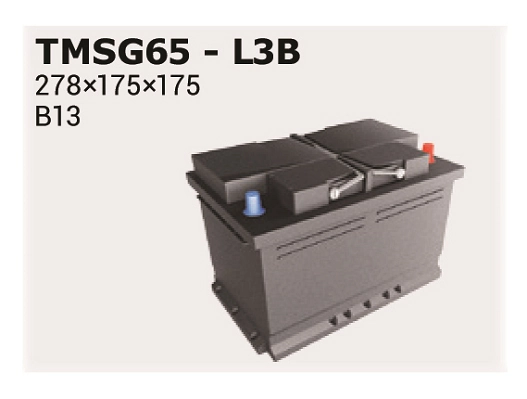 IPSA Indító akkumulátor - TMSG65 - TothCarparts