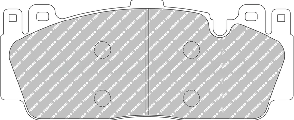 FERODO RACING fékbetétkészlet, tárcsafék - FCP4712G - TothCarparts