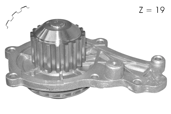 FERRON Vízszivattyú, motorhűtés - TOP12600001 - TothCarparts