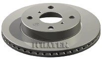 JURATEK féktárcsa - TOY108 - TothCarparts