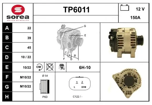 SERA generátor - TP6011 - TothCarparts