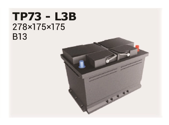 IPSA Indító akkumulátor - TP73 - TothCarparts