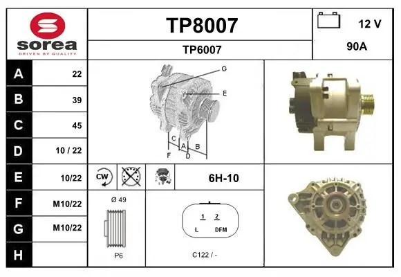 SNRA generátor - TP8007 - TothCarparts