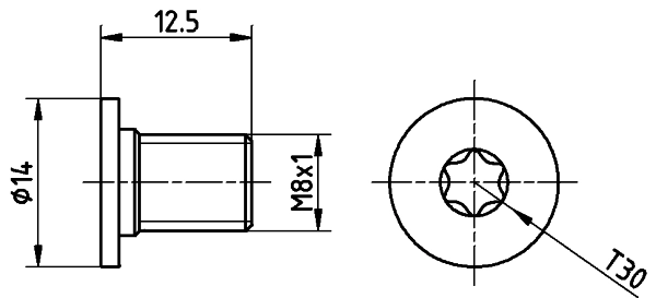 MINTEX csavar, féktárcsa - TPM0002 - TothCarparts