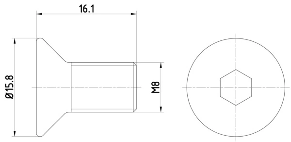 PAGID csavar, féktárcsa - TPM0006 - TothCarparts