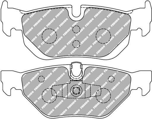 FERODO RACING fékbetétkészlet, tárcsafék - FCP1807Z - TothCarparts