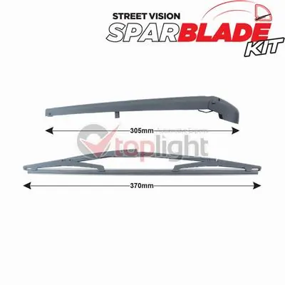 AE TOPLIGHT Törlőkarkészlet, szélvédő tisztítás - TRA-F2I1 - TothCarparts