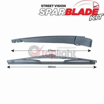 AE TOPLIGHT Törlőkarkészlet, szélvédő tisztítás - TRA-F4M3 - TothCarparts