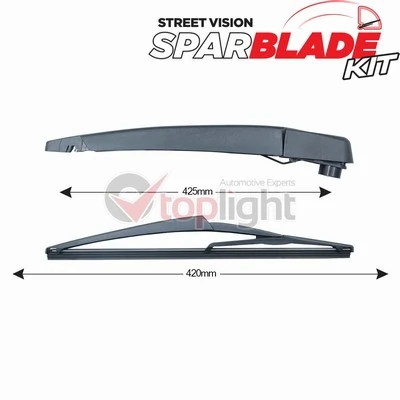 AE TOPLIGHT Törlőkarkészlet, szélvédő tisztítás - TRA-P135 - TothCarparts