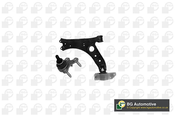 BGA lengőkar, kerékfelfüggesztés - TRC9606 - TothCarparts