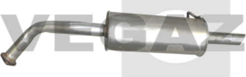 VEGAZ GmbH hátsó hangtompító - TS-425 - TothCarparts