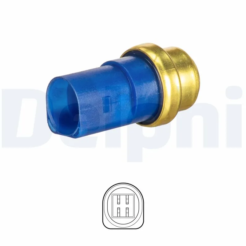 DELPHI hőkapcsoló, hűtőventilátor - TS10480 - TothCarparts