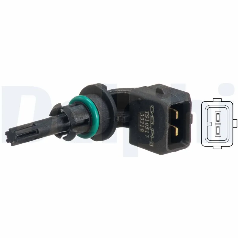 DELPHI érzékelő, beszívott levegő hőmérséklet - TS10517 - TothCarparts