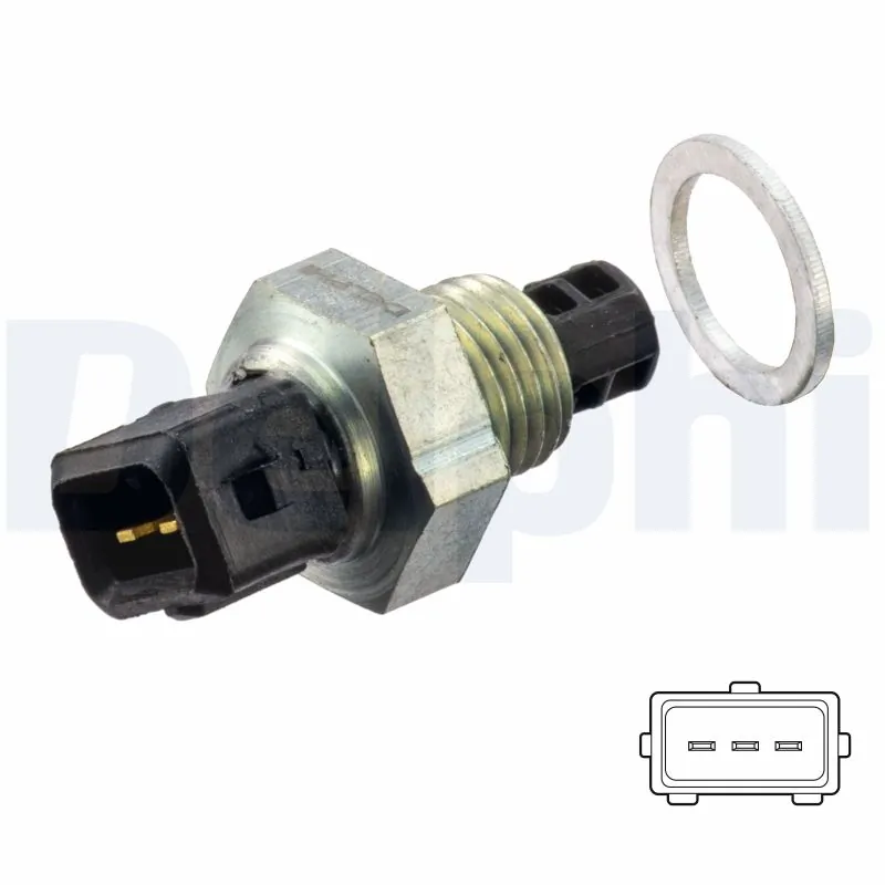 DELPHI érzékelő, beszívott levegő hőmérséklet - TS10527 - TothCarparts