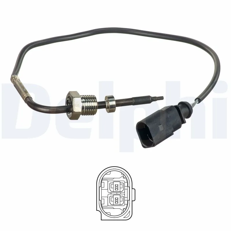 DELPHI Érzékelő, kipufogógáz-hőmérséklet - TS30140 - TothCarparts