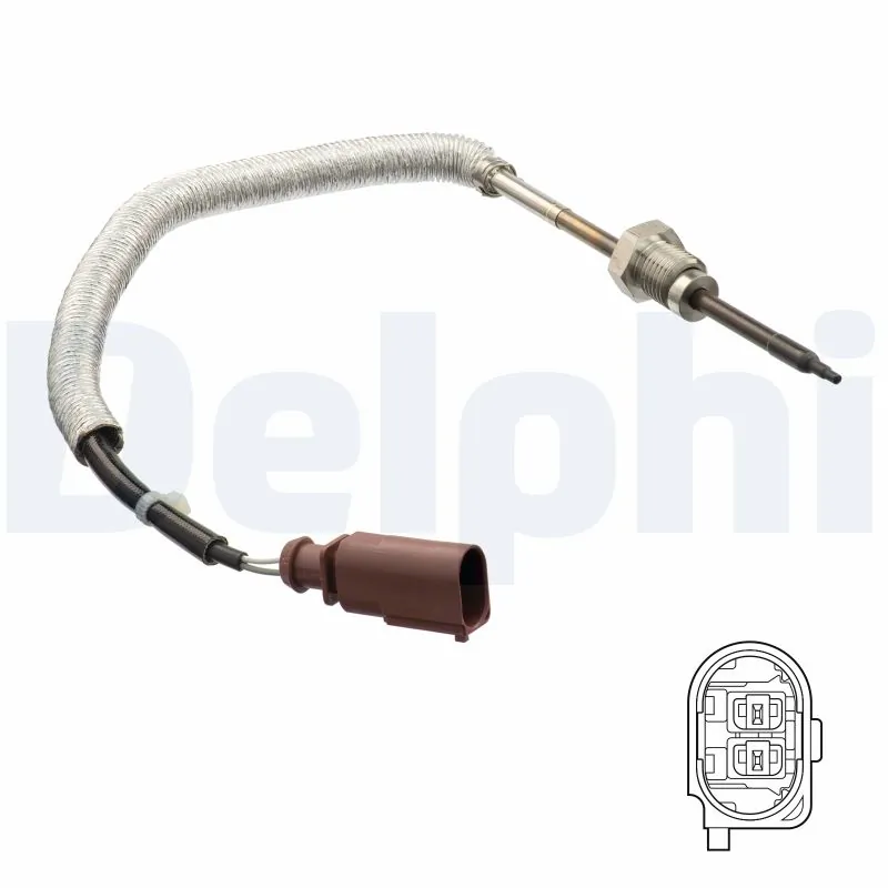 DELPHI Érzékelő, kipufogógáz-hőmérséklet - TS30162 - TothCarparts