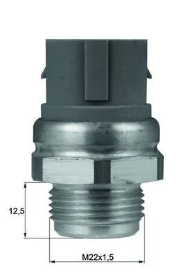 MAHLE hőkapcsoló, hűtőventilátor - TSW 48D - TothCarparts