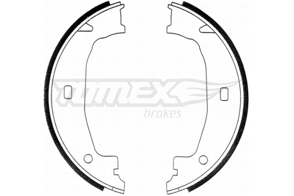 TOMEX Brakes fékpofakészlet - TX 21-24 - TothCarparts
