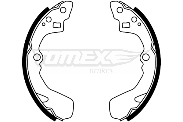 TOMEX Brakes fékpofakészlet - TX 22-48 - TothCarparts