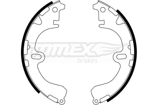 TOMEX Brakes fékpofakészlet - TX 23-34 - TothCarparts