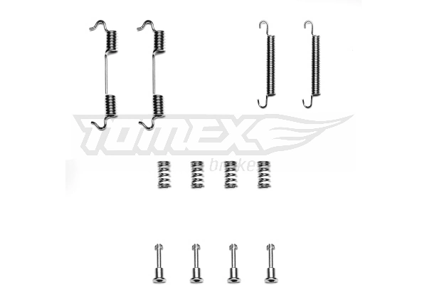 TOMEX Brakes tartozékkészlet, fékpofa - TX 40-24 - TothCarparts