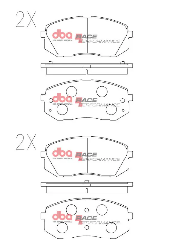 DBA Australia fékbetétkészlet, tárcsafék - DB2174RP - TothCarparts