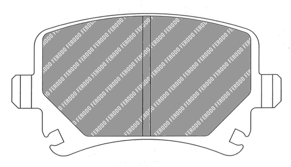 FERODO RACING fékbetétkészlet, tárcsafék - FCP1636W - TothCarparts