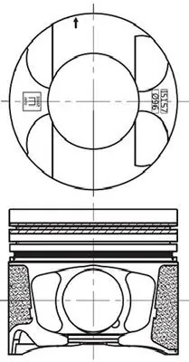 IZUMI dugattyú - TYPS0L030WAL2 - TothCarparts