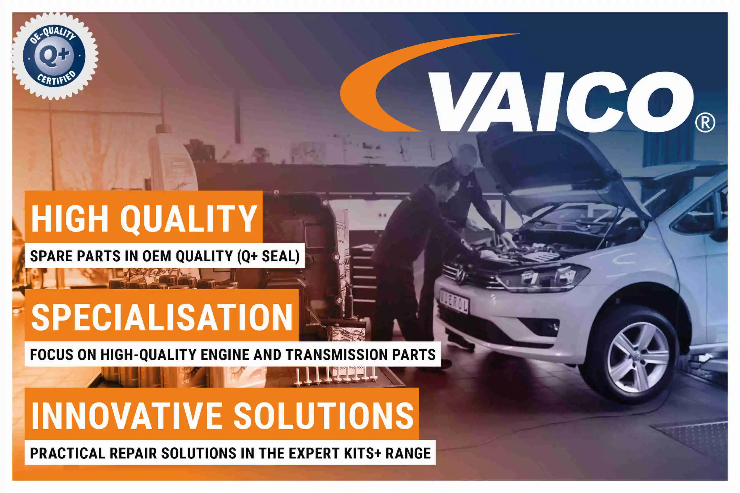 VAICO Töltőlevegő cső - V10-4378 - TothCarparts