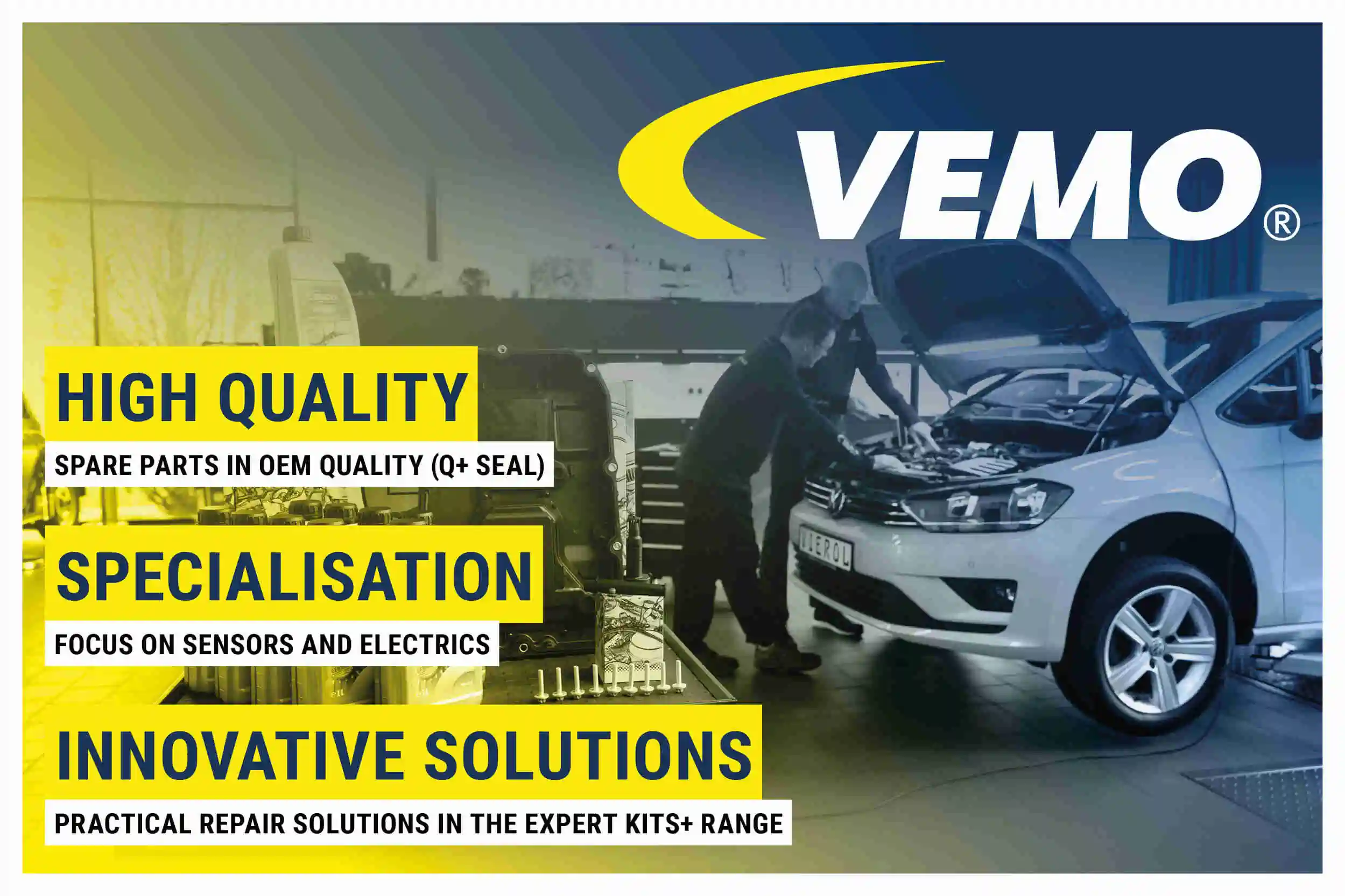 VEMO kopogásérzékelő - V10-72-0980 - TothCarparts