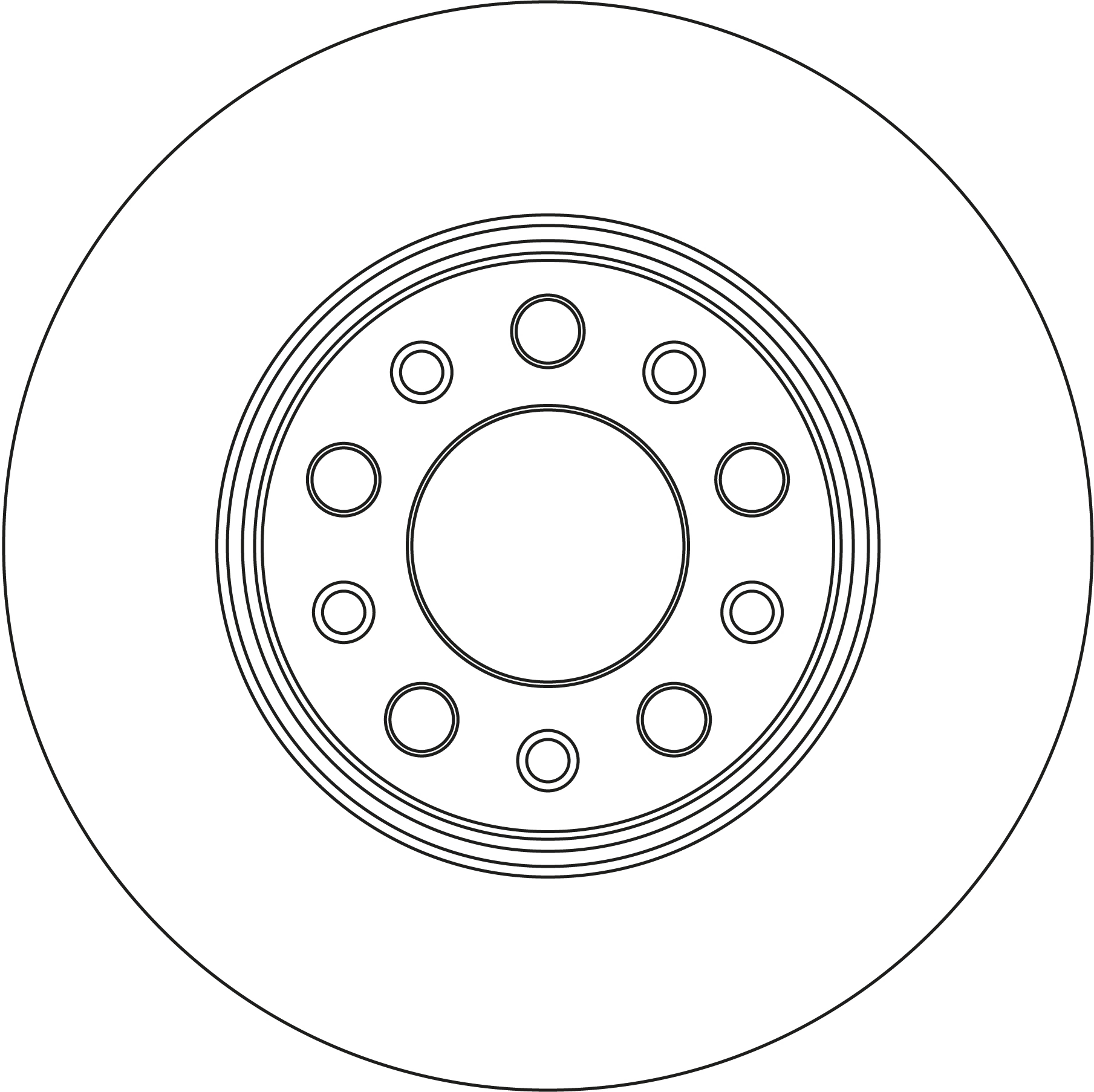 TRW féktárcsa - DF4370 - TothCarparts